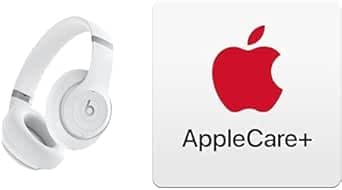 Beats Studio Pro Wireless Headphones - White con AppleCare+ (2 años)