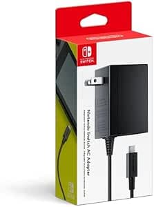 Cargador Adaptador AC para Nintendo Switch, Switch Normal Lite OLED Dock TV Modo Portátil