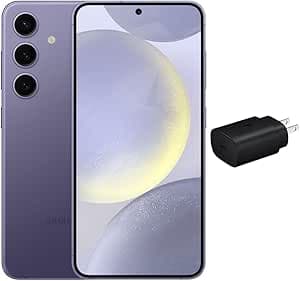 SAMSUNG Galaxy S24+ Plus 5G (256 GB, 12 GB) 6.7 pulgadas AMOLED 2X, cámara de 50 MP, Global Volte (totalmente desbloqueado para AT&T, Verizon, T-Mobile, Global) S926U (con cubeta de carga rápida de 25