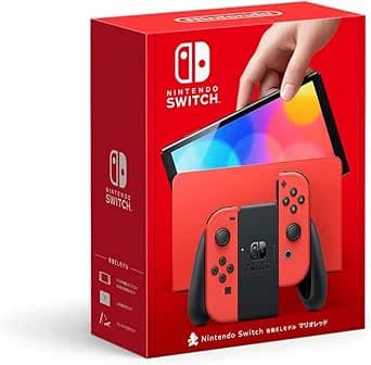 Nintendo Switch - OLED 64Gb Model: Mario Red Edition (Importado De Nintendo Japon)