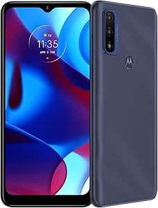 Motorola Moto G Pure (2021) XT2163-1 32 GB de almacenamiento 3 GB RAM 6.5 pulgadas HD+ visualización 13 MP cámara dual 4000 mAh batería Cricket bloqueado Deep índigo