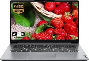 Lenovo Ideapad 3 Flagship - Laptop FHD de 14 pulgadas para negocios y estudiantes esenciales, 12 GB de RAM, SSD NVMe de 1 TB, procesador Intel de doble núcleo, Wi-Fi 6, HDMI, Dolby Audio, Windows 11 Home, accesorios GM, gris