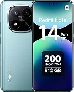 Xiaomi Redmi Note 14 Pro+ 5G 12GB-512GB Azul Hielo (Frost Blue) Dual SIM
