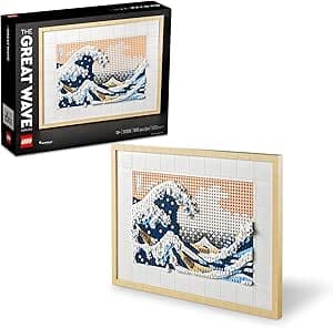 LEGO Set de Juguetes de construccion Ideas 31208 Hokusai La Gran Ola 1810 Piezas