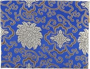 Bolsa de Almacenamiento Pequeña de Tela para Biblia y Accesorios, Diseño Tradicional Chino y Cremallera para Uso Cotidiano